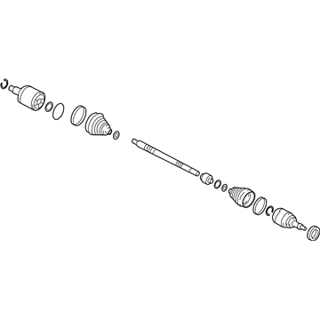 Kia 495004C301 Joint Assembly-Cv LH