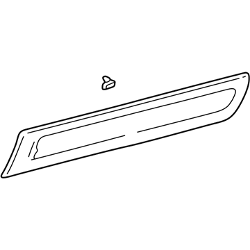 Ford 5L8Z-7820879-DAB Body Side Molding