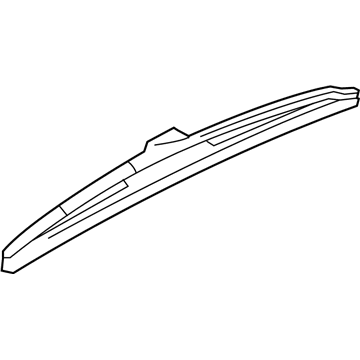 Mopar 68057730AA Blade-Rear WIPER
