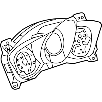 GM 20997896 Instrument Cluster Assembly