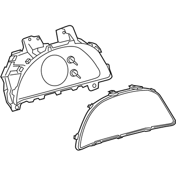 Lexus 83800-33U90 Meter Assembly, COMBINAT