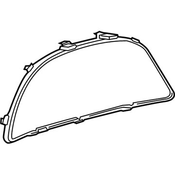 Lexus 83852-33U30 Glass, Combination M