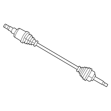 Mopar 5085099AB Axle Assembly