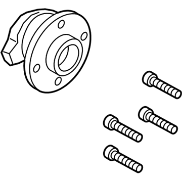 Ford ACPZ-1104-N HUB ASY - WHEEL