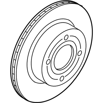 Ford GN1Z-2C026-D Rotor