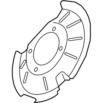 Ford GN1Z-2C028-A Splash Shield