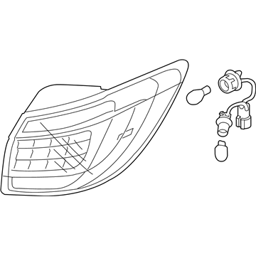 Kia 924013W020 Lamp Assembly-Rear Combination