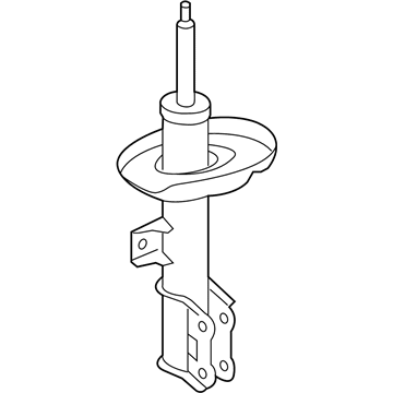 Hyundai 54651-A5350 Strut Assembly, Front, Left