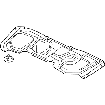 Honda 74141-TS8-A50 Insulator, Hood