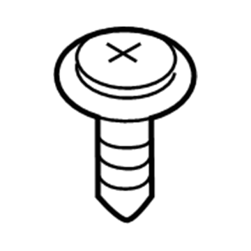 BMW 07-11-9-907-884 Countersunk Screw