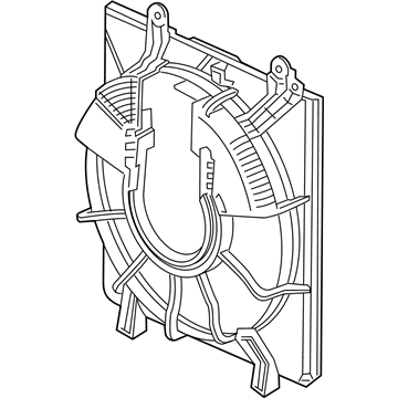 Honda 19015-5WJ-A01 Shroud Complete