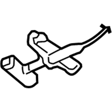 Mopar 4865815AA Cable-Hood Latch