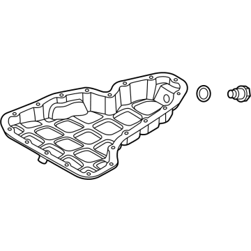 Kia 215103N300 Pan Assembly-Oil, LWR