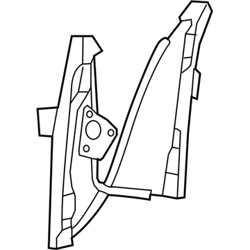 Mopar 68027865AB Front Door Window Regulator