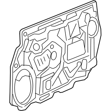 Mopar 68027862AA Panel-Carrier Plate