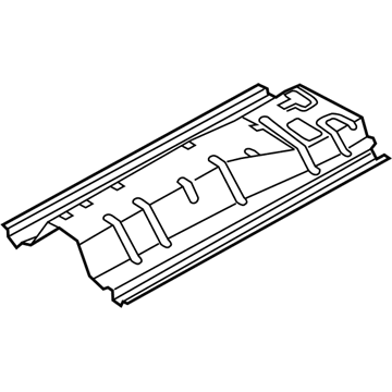 Hyundai 65113-1R301 Panel Assembly-Center Floor, Center