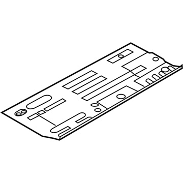 Hyundai 65110-1R300 Panel Assembly-Center Floor Side, L