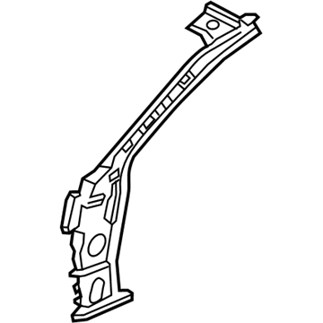 Hyundai 71202-1R000 Pillar Assembly-Front Inner, RH