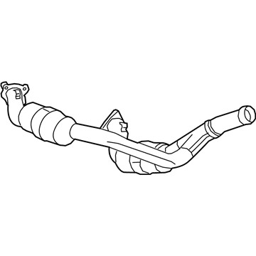 GM 84557807 Converter & Pipe