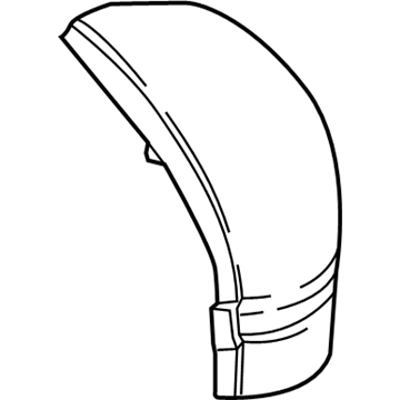 Honda 76251-THR-A01 Housing, Driver Side (Upper)