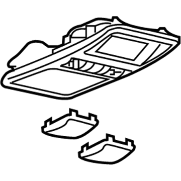 Nissan 26430-9FT4C Lamp Assembly Map