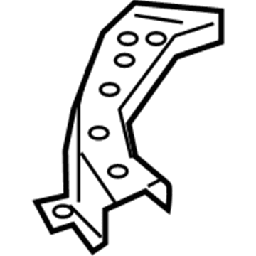 Lexus 53213-24030 Support, Radiator, Upper