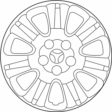 Toyota 42621-AA120 Wheel Cover