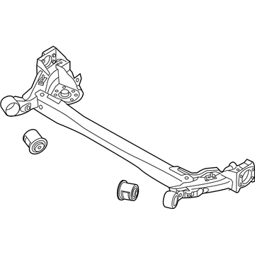 Hyundai 55100-H9000 Torsion Axle Complete