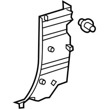Toyota 62514-04030-B0 Corner Trim