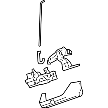 GM 15256081 Latch Assembly