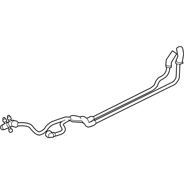 BMW 17-12-8-602-738 REFRIGERANT PIPE
