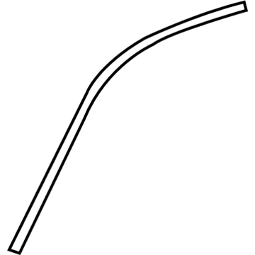Nissan 76871-1EA0A Retainer-Weatherstrip, LH