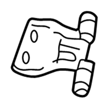 Mopar 5127796AA Rear Door Upper Hinge