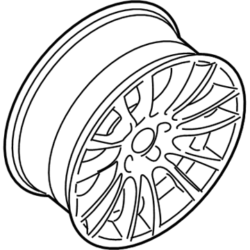 BMW 36-11-7-841-822 Light Alloy Rim