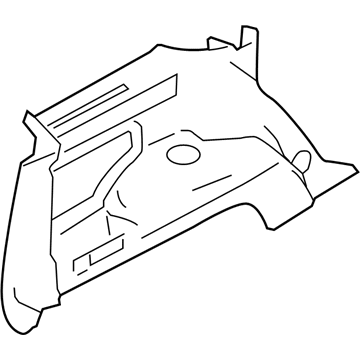 Ford 6L2Z-7831012-AAC Lower Trim Panel