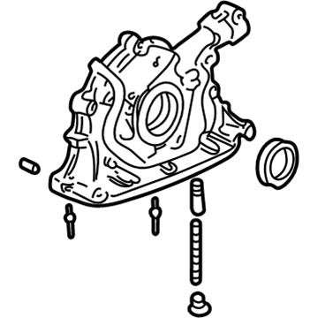 Honda 15100-P72-A01 Pump Assembly, Oil