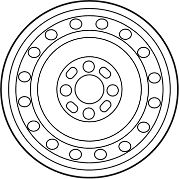 Nissan 40300-9KC0A Wheel Assy-Disk