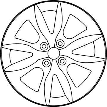 Nissan 40300-9ME1A Wheel-Aluminum
