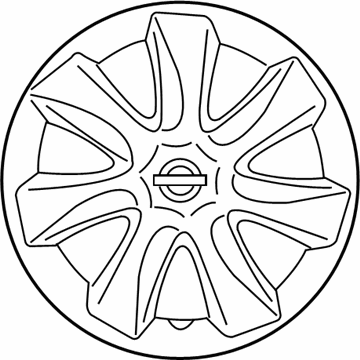 Nissan 40315-3BA0B Disc Wheel Cap