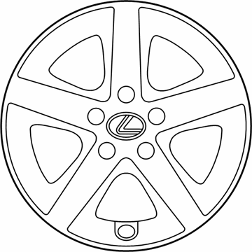 Lexus 42602-76010 Cap Sub-Assembly, Wheel