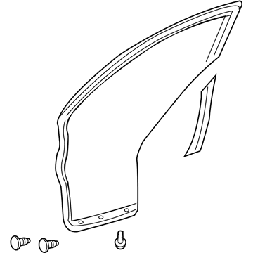 GM 88969772 Weatherstrip, Front Side Door