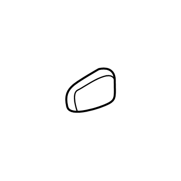 GM 84290077 Lower Quarter Trim Cap