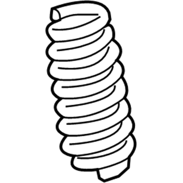 Mopar 5154622AA Front Coil Spring Left