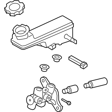 Kia 58510H9210 Cylinder Assembly-Brake