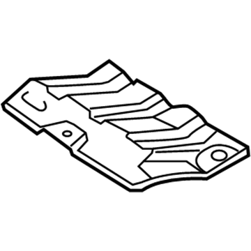 Hyundai 29110-2D100 Cover Assembly-Engine Under, LH