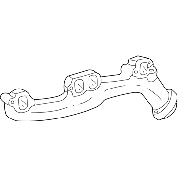 Mopar 68045559BA Exhaust Manifold