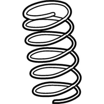 Lexus 48131-30A40 Spring, Coil, Front