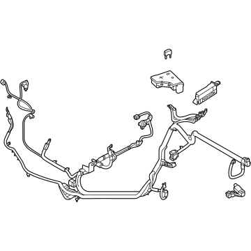 Ford MB3Z-14300-A CABLE ASY - BATTERY TO BATTERY