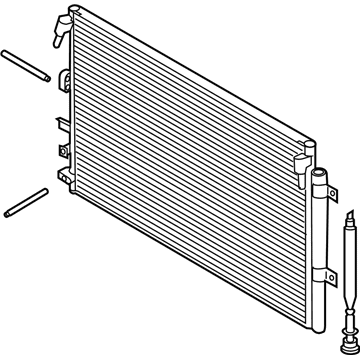 Ford F2GZ-19712-F Condenser