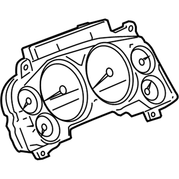 GM 22838416 Instrument Panel Gage CLUSTER